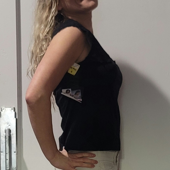 Womans Reversible Vanity Fair Sleeveless Top Size M - Picture 3 of 7